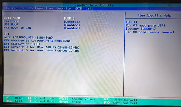 Bios Boot